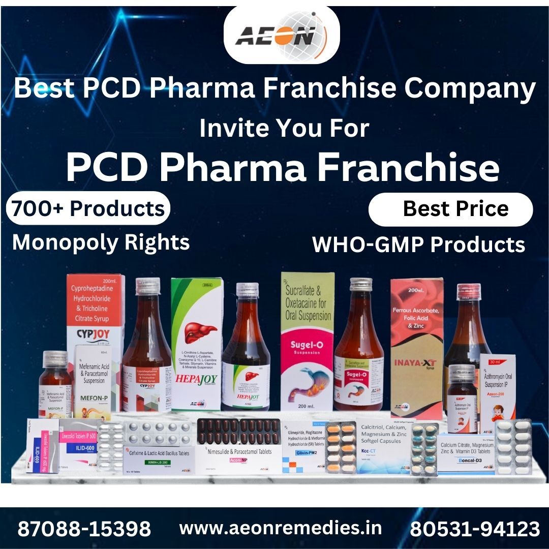 The Best PCD Pharma Franchise Company in India