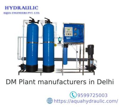 Hydraulic Aqua Engineers: DM Plant Manufacturer in Delhi Providing Pure Water Solutions - Delhi Industrial Machineries