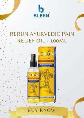 Ayurvedic Pain Relief Medicine: Exploring the Benefits of Rerun Ayurvedic Pain Relief Oil for Hip an
