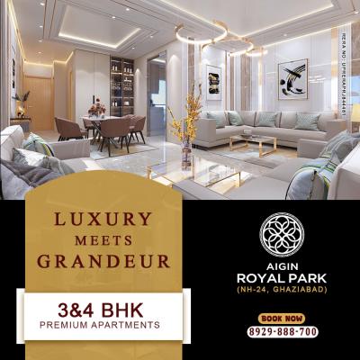  AIGIN Royal Park Exquisite 3BHK Residences In Ghaziabad