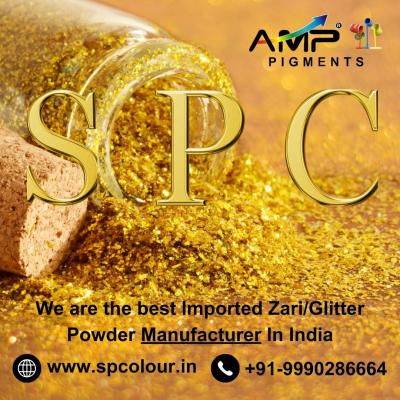 Manufacturer of Zari Powder/Glitter Powder in India | SP Colour & Chemicals