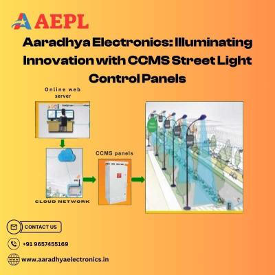 Illuminate with Precision: Aradhya Electronics' CCMS Street Light Control Panels