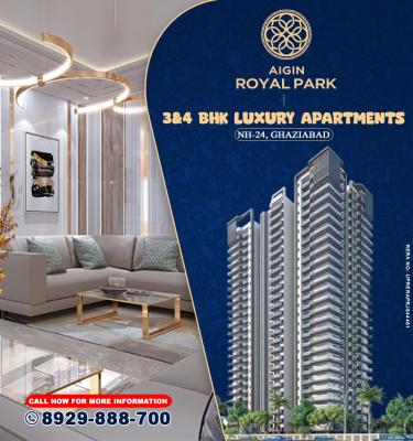 𝟑 & 𝟒 𝐁𝐇𝐊 𝐋𝐮𝐱𝐮𝐫𝐲 𝐅𝐥𝐚𝐭 𝐢𝐧 𝐆𝐡𝐚𝐳𝐢𝐚 - Ghaziabad Apartments, Condos