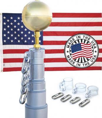 25 Titan Telescoping Flagpoles  - San Diego Other