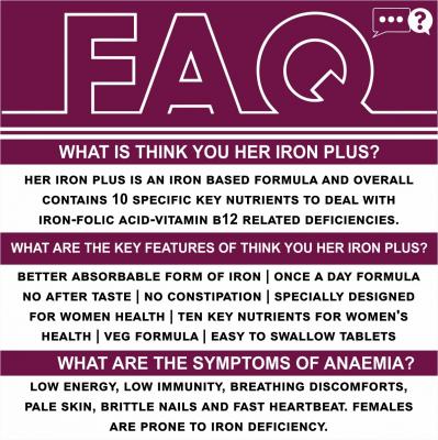 Iron pills for anemia for women - Iron vitamins | Thinkyou