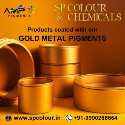 Gold Metal Pigments Manufacturer in India | AMP Pigments