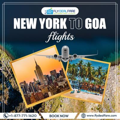 New York to Goa Flights with Unbeatable Deals