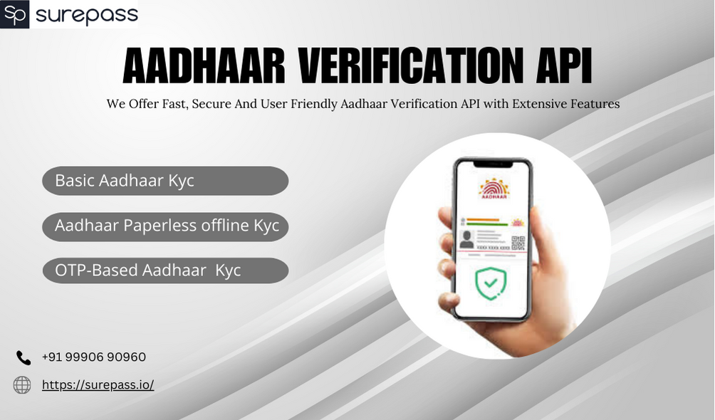 Surepass API: Aadhaar Authentication Made Easy!