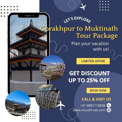  Gorakhpur to Muktinath Tour Package, Muktinath Tour Booking from Gorakhpur