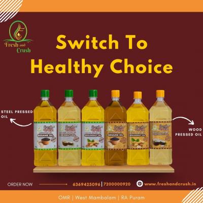 Switch To Healthy Choice Organic Oil - Chennai Other