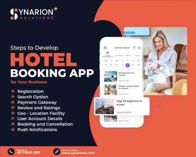 Steps to Develop a Hotel Booking App for Your Business