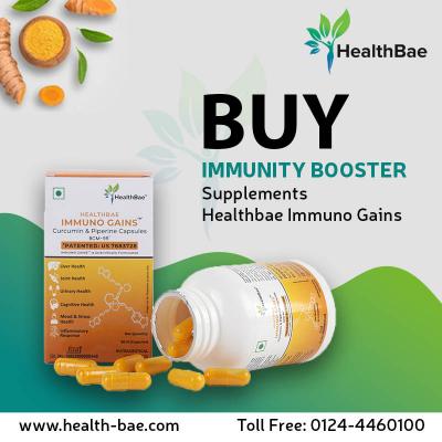 Buy best immunity booster supplements in India at HealthBae