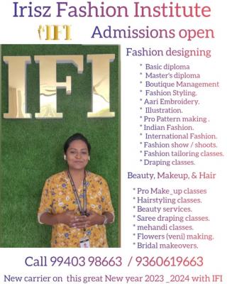 Irisz Fashion Institute - Chennai Events, Classes