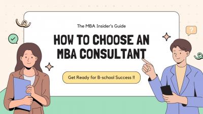 All You Need to Know About MBA Consultants in India
