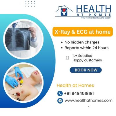 X-Ray and ECG at home in Hyderabad