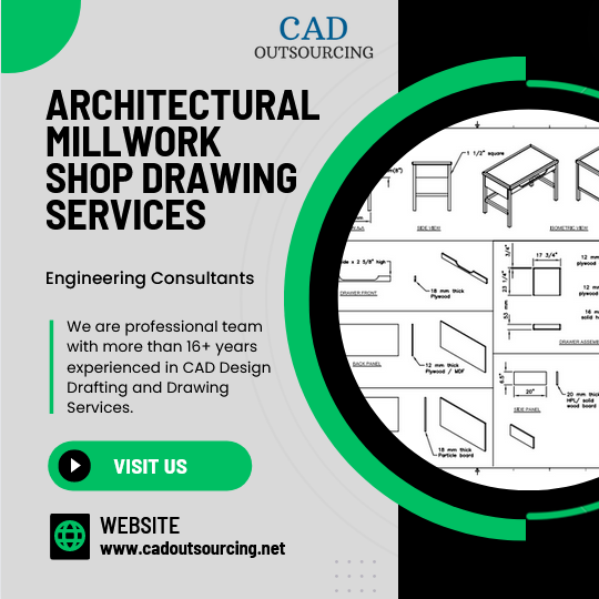 Architectural Millwork Shop Drawing Outsourcing Services Provider in USA - Other Other