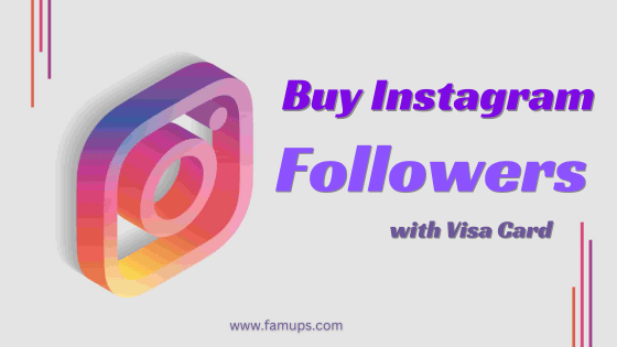 Buy Instagram Followers with Visa Card