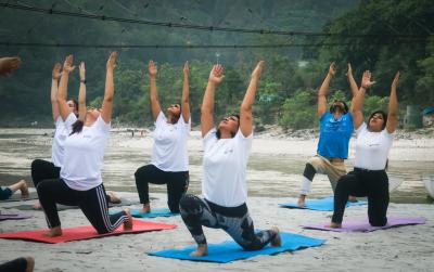 Aerial Yoga in rishikesh - Dehradun Health, Personal Trainer