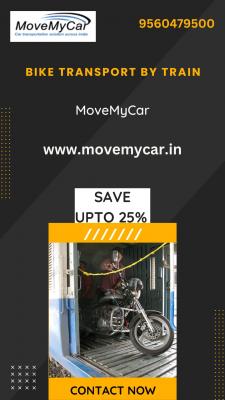 Bike Transport by Train | MoveMyCar - Gurgaon Motorcycles