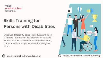 Skills Training for Persons with Disabilities with Tech Mahindra Foundation