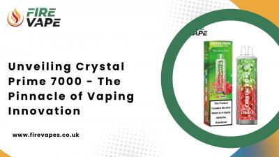 Unveiling Crystal Prime 7000 - The Pinnacle of Vaping Innovation - Manchester Electronics