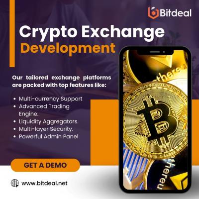 Best Crypto Exchange Development Services - Bitdeal