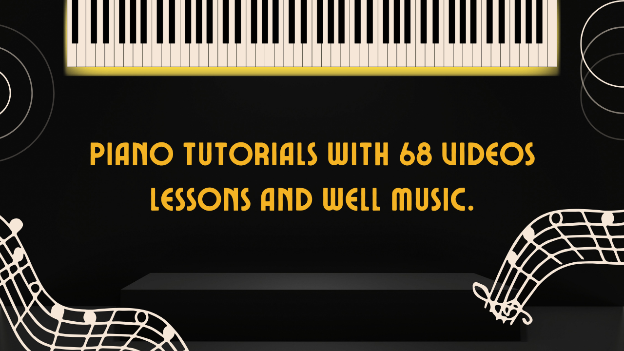 Piano Mastery Unleashed: Explore 68 Video Lessons with Expert Instruction and Musical Excellence 