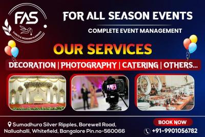 For All Season Events - Bangalore Events, Photography