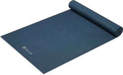 Gaiam Solid Color Yoga Mat, Non Slip Exercise & Fitness Mat for All Types of Yoga