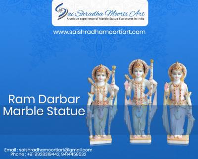 Bring a Marble Ram Darbar Statue to Your Home