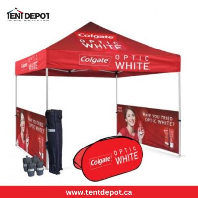 Logo Tent Canopies: Branded Brilliance 