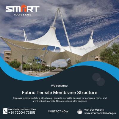 Fabric Tensile Membrane Structure Manufacturer - Smarttensileroofing - Chennai Other