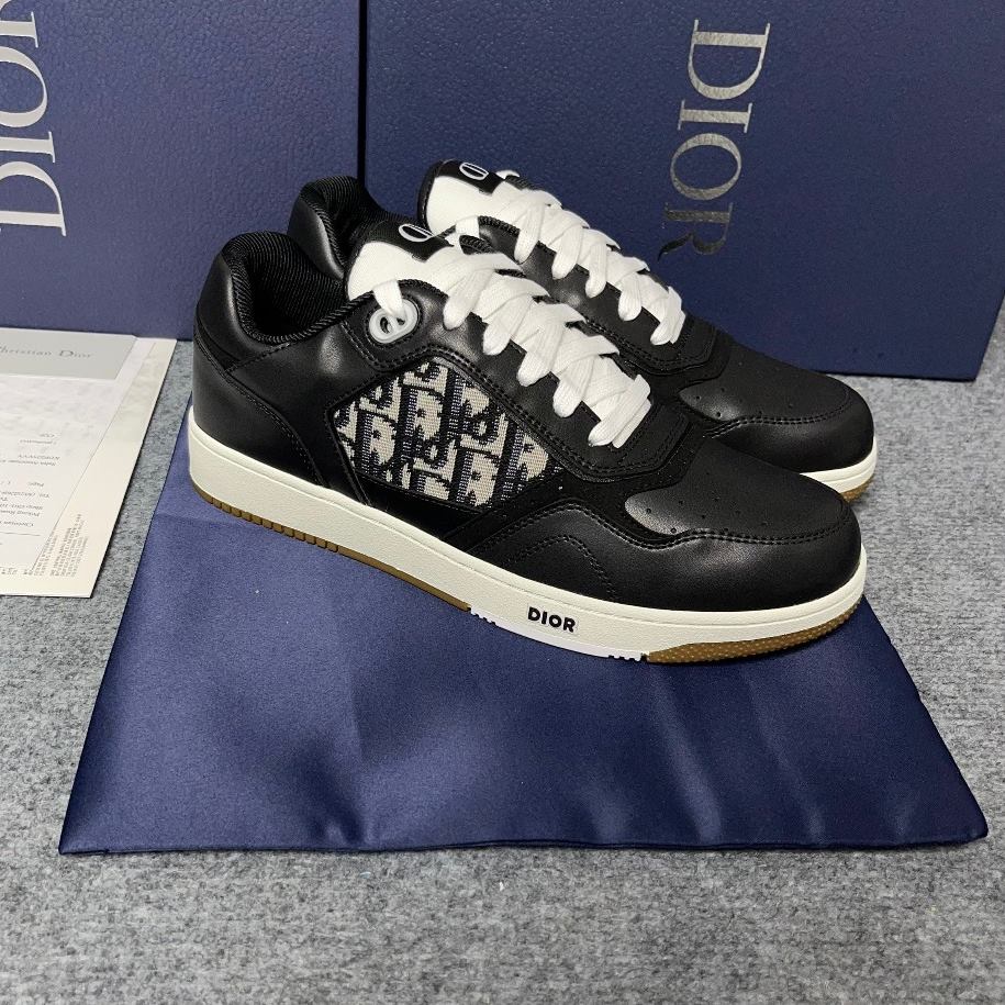 Dior B27 Low Black Dior Oblique Jacquard