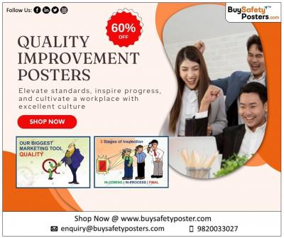 Buy Quality Improvement Posters online | Buysafetyposters.com - Mumbai Other