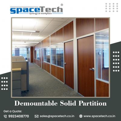 Acoustic Sliding Folding Partition | SpaceTech - Pune Interior Designing
