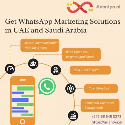 Get WhatsApp Marketing Solutions in UAE and Saudi Arabia - Dubai Other
