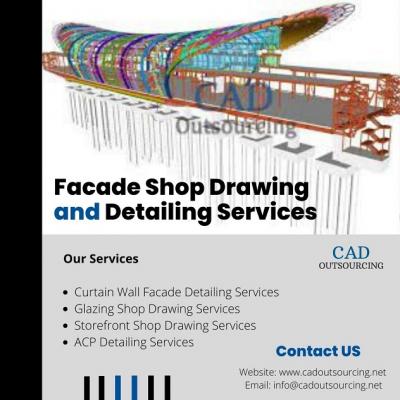 High Quality Facade Shop Drawing and Detailing Services Provider in USA - Other Professional Services