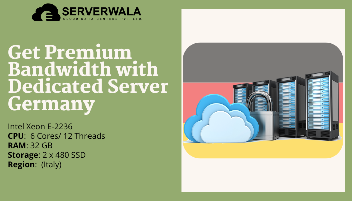 Get Premium Bandwidth with Dedicated Server Germany - Mumbai Hosting