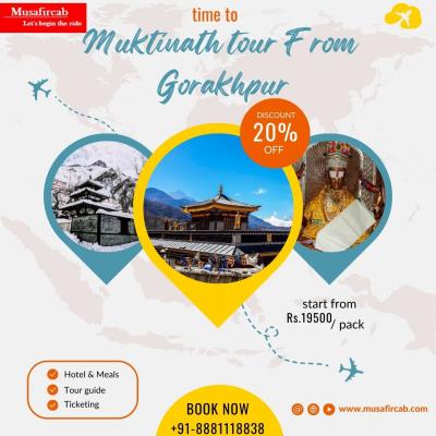 Gorakhpur to Muktinath Tour Package, Muktinath Darshan from Gorakhpur