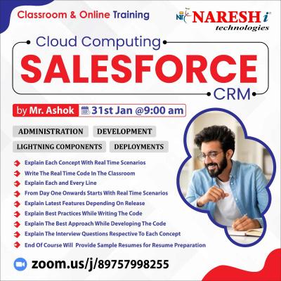 Attend Free Demo On SalesForce CRM in Hyderabad - NareshIT