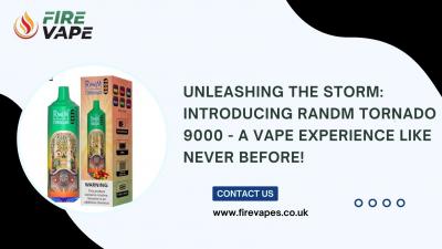 Unleashing the Storm: Introducing Randm Tornado 9000 - A Vape Experience Like Never Before! - Manchester Electronics