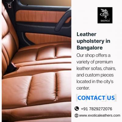 Leather upholstery in Bangalore - Bangalore Other