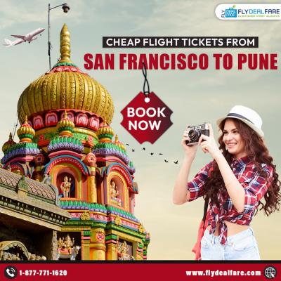 Book San Francisco to Pune Flights at Reasonable Rates