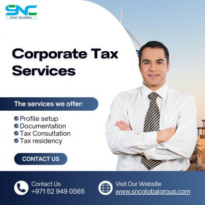 Corporate Tax services in the UAE - Dubai Other
