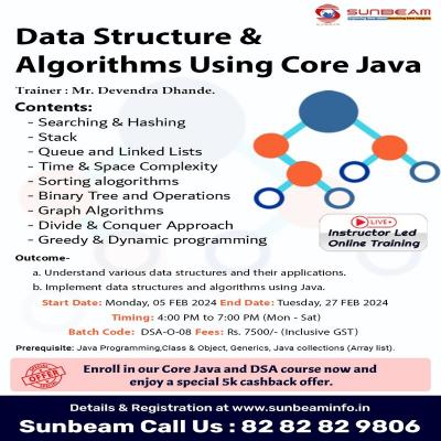 Learn Data Structures and Algorithms with Java in Pune! - Pune Tutoring, Lessons