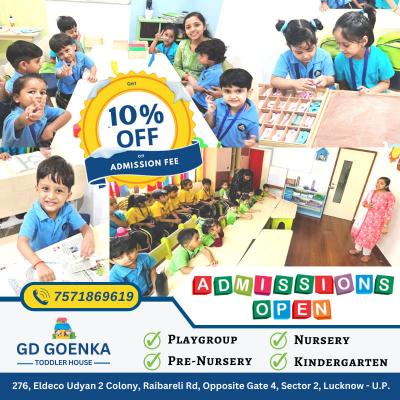 Top Playschool in Lucknow - GD Goenka Toddler House