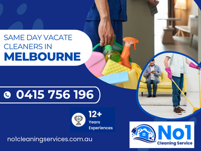 Same Day Vacate Cleaners in Melbourne | Call - 0415 756 196