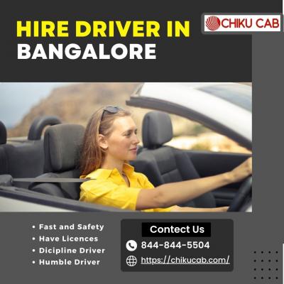 Convenient and Reliable Hire a Driver Bangalore with ChikuCab