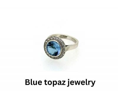 Natural Blue Topaz Jewelry With Sterling Silver online At Best Price