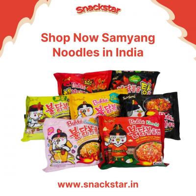 Shop Now Samyang Noodles in India - Snackstar - Delhi Other